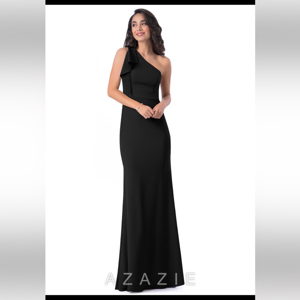 One shoulder bridesmaid dress
